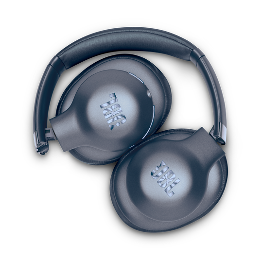 JBL EVEREST™ ELITE 750NC - Steel Blue - Wireless Over-Ear Adaptive Noise Cancelling headphones - Detailshot 1